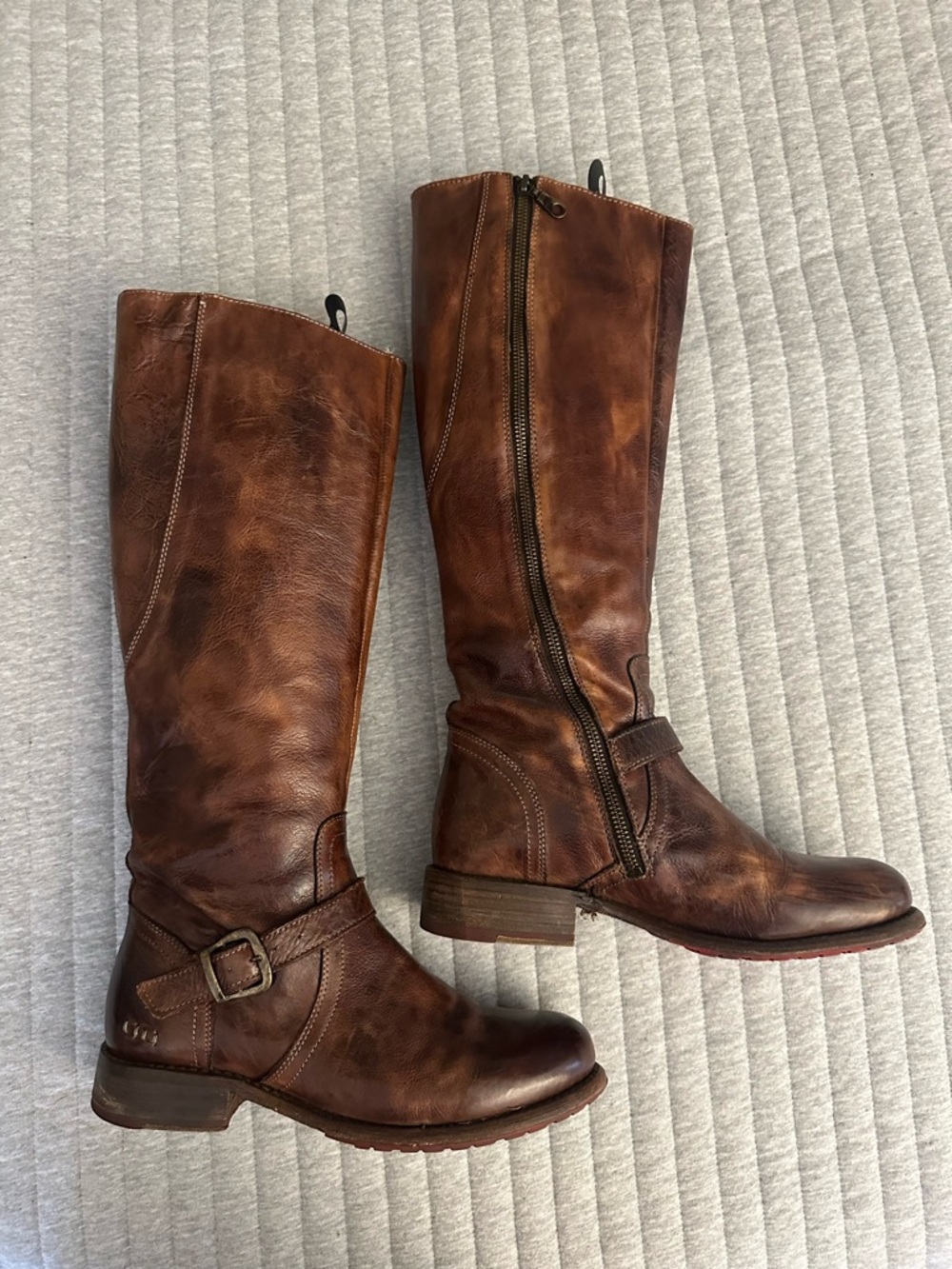 Bed Stu Glaye Teak Rustic Tall Tiding Boots 10